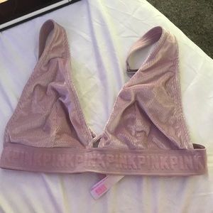 VS PINK satin bralette